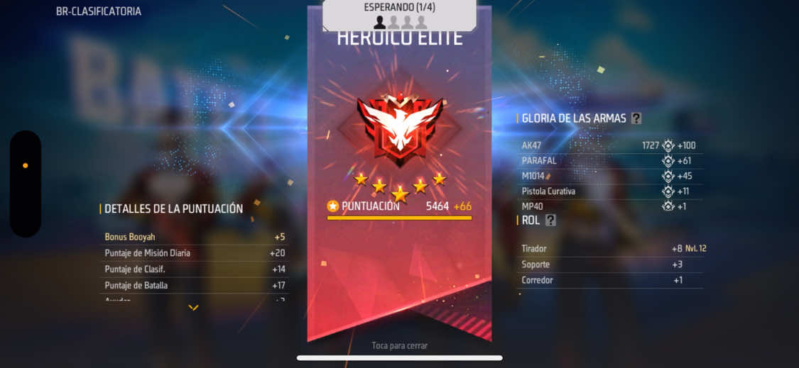 De esta épica Manera subí a la 5 Estrella de Heroico Élite Free Fire Temporada 46 #freefire 