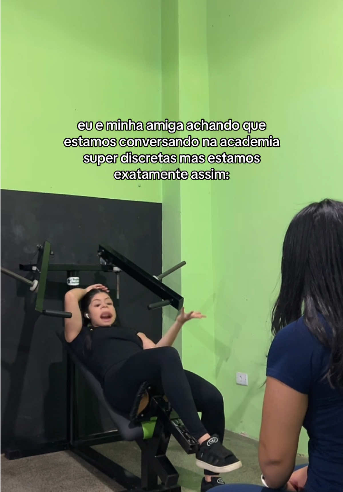 falando mais alto doq o som da academia kaakkakaak #gym #treino #humor #foryoupage 