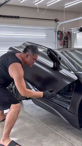 Saving the rare Matte Black paint on this amazing BMW i8! #bmw #bmwi8 #wrap #car #carculture #cars #DIY #foryou #foryoupage #bayarea #california #norcal #fy #foru #artist #art #asmr #fashion #work 