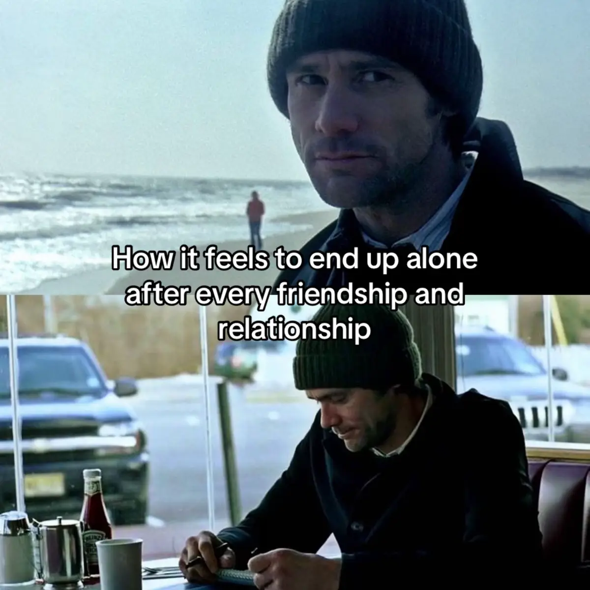 #fyp #viral #jimcarrey #realtionship #friendship #alone #captions #sad #film #tv #eternalsunshineofthespotlessmind #MentalHealth 