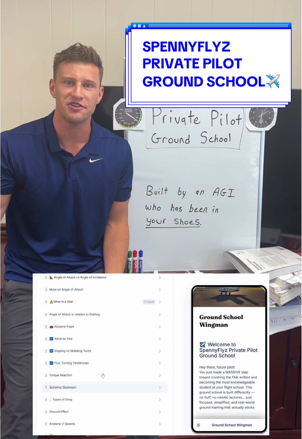 I was TIRED of seeing friends around me spend their money + time on outdated schools & unmotivated instructors… I was once in your shoes, frustrated, & overwhelmed. That’s why I decided to end that poor experience for others by creating something for beginning pilots, that I wish I had. Check out the full details in my bio!  #a#aviationp#pilotc#cessnaa#airbusc#cessna172c#cessna152p#piperarchers#studentpilotp#planep#pilottokp#planespottingb#boeingr#Runwayt#trafficflying 