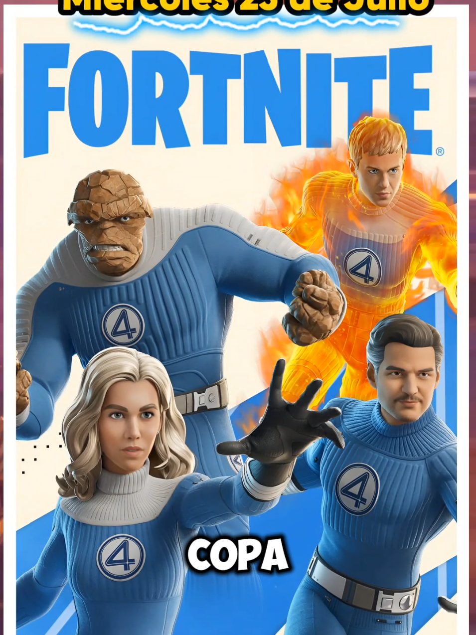 Todo sobre la nueva copa de los 4 Fantásticos en Fortnite, tips y como ganarla... #fortnite #fantastic4 