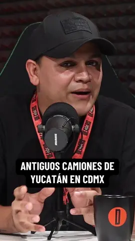 Antiguos camiones de la alianza de Yucatán, en la Ciudad de México