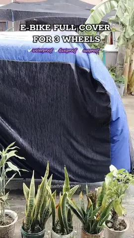 Highly recommended ebike full cover waterproof na. #cover #etrike #ebike #3wheels #fyp 