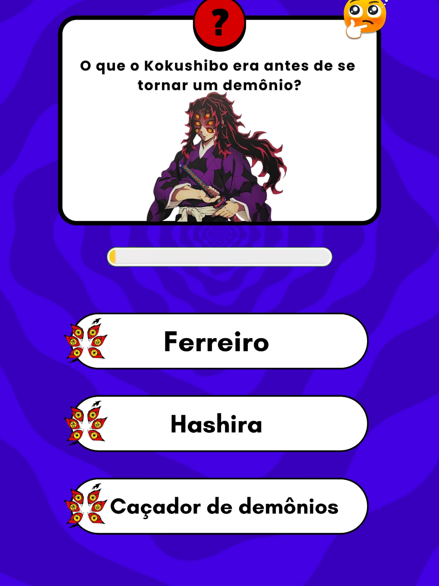 Você realmente conhece Demon Slayer ou só finge? 😈⚔️ Teste agora e descubra! #anime #question #perguntas #animequiz #demonslayer #fyyyyyyyyyyyyyyyy #foryou #foryoupage #kimetsunoyaiba