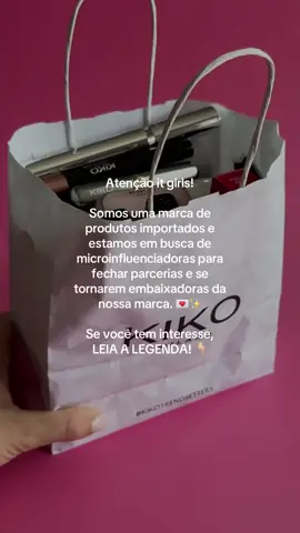 ✨ Você está começando sua jornada como criadora de conteúdo é já tem uma audiência engajada? Estamos em busca de microinfluenciadoras incríveis para representar nossa marca de produtos importados! 💖 Se você ama novidades, hypes e conteúdo com personalidade, essa é a sua chance de se tornar uma das nossas embaixadoras e fecharmos parceria. ✨ 📩 Interessadas: mandem mensagem pela rede vizinha @Glowclubimportados ou acessem o link da bio — por lá vamos enviar todas as informações certinhas. #embaixadora #parceria #Microinfluenciadora #produtosimportados #itgirl 