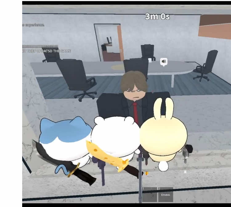 Chiikawa the MENACE in roblox with @Plush @Aj🍉🇸🇾 @YAP:3 #chiikawa #usagi #hachiware #trans #fyp #viral #murdermystery 