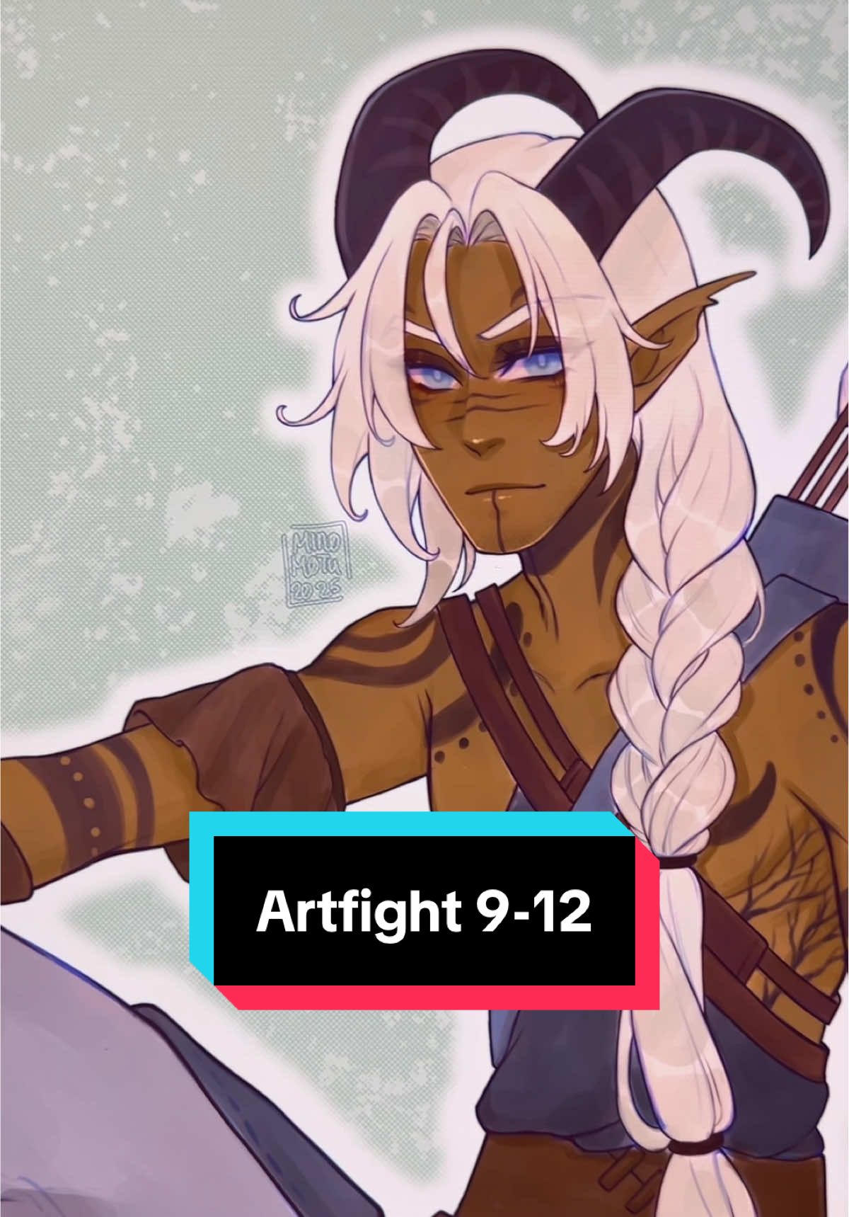 Fell behind on vids so here are Artfight pieces 9-12! I want to do so many more so I’m gonna try to lock in and push to the end of the month 😤 #artfight 