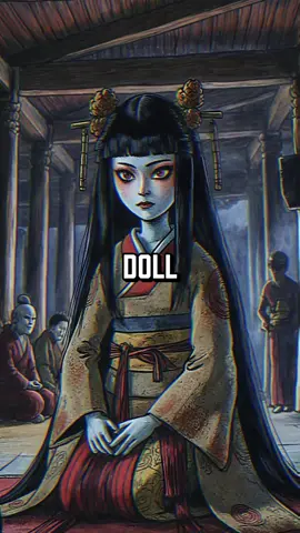Okiku that doll from Japan… #scarytiktoks #okiku #horrortok #japan #truestory #animation #mistery #story #DidYouKnow 