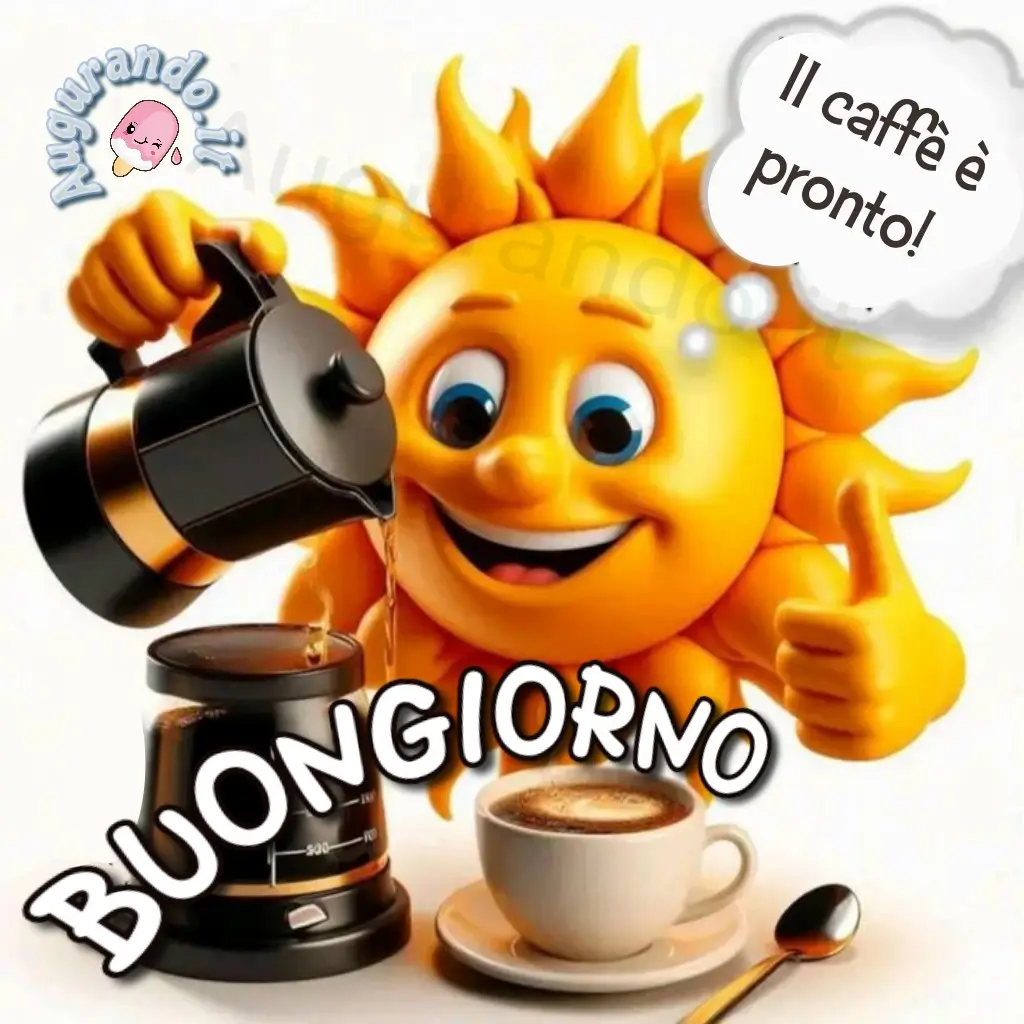 Buongiorno serena buona giornata a tutti voi 
