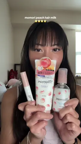 PRETTY GIRLS SMELL LIKE PEACHESSS😏  #momori #hairmilk #kai 