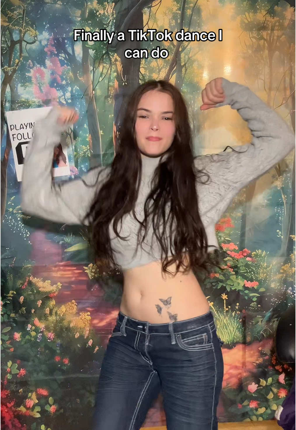 It’s actually pretty fun to do #dancetrend #justforfun #baddancer #fyp #clumsyry #adhd #confidence #freespirit #04 #twitchstreamer 