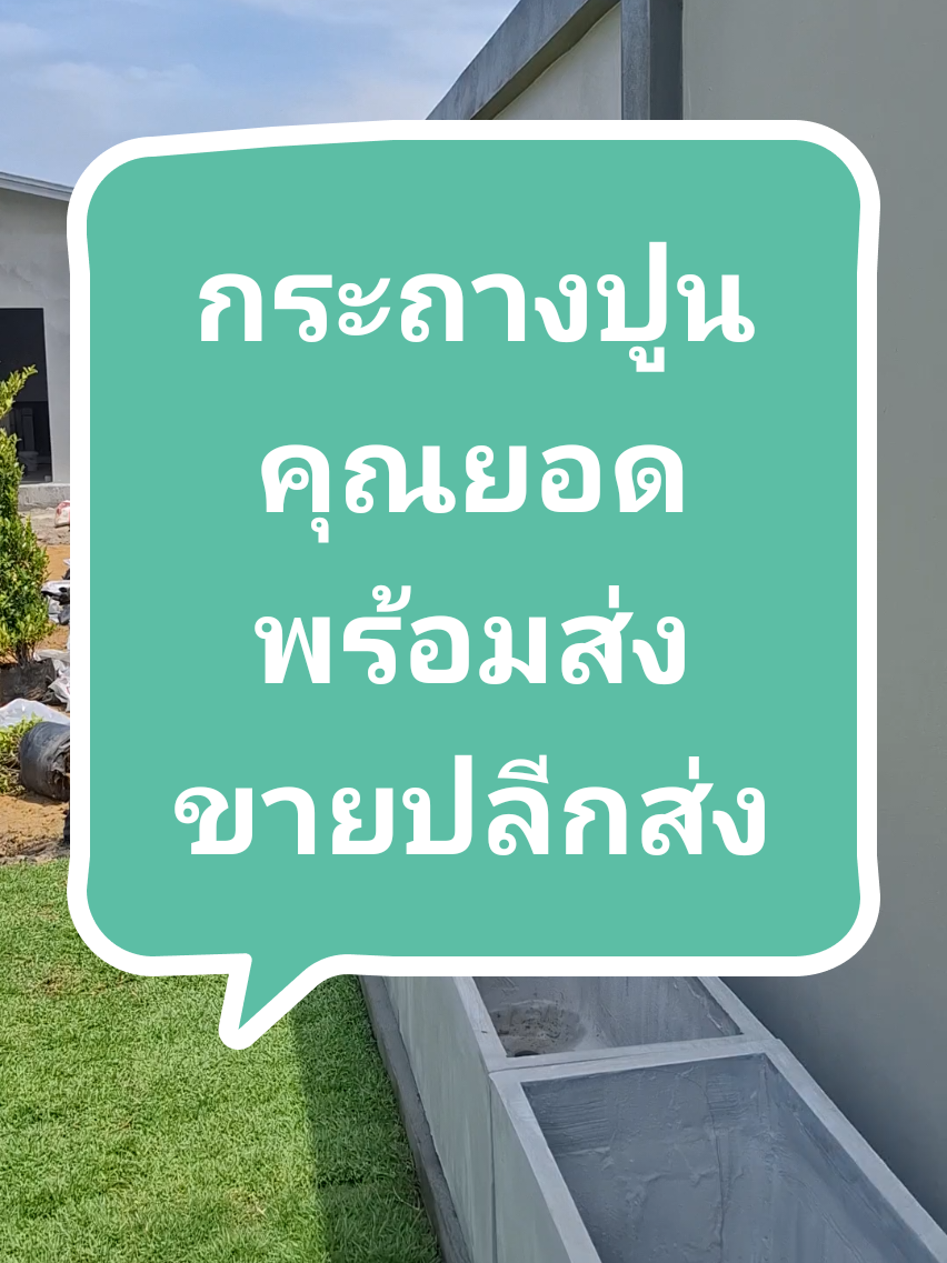สวัสดีครับ กระถางปูนคุณยอด ขายปลีกส่ง มีบริการส่งถึงที่ (ค่าขนส่งคิดตามระยะทาง)มีหลายแบบเลย สนใจทักสอบถามได้ครับ สินค้าและบริการ..กระถางปูนเปลือยคุณยอด ราคาส่ง ราคาโรงงาน สำหรับผู้ที่สนใจ..กระถางปูนเปลือย#โรงงานกระถางปูนคุณยอด  ตกแต่ง.ปลูกต้นไม้คลายร้อน ร้านกระถางปูนคุณยอด แต่งบ้าน ♥️  แต่งสวน   กระถางปูน+ไทรเกาหลี #รับจัดสวน กระถางปูน#ราคาส่ง /ราคาปลีก 30×100×30 cm ซื้อ 12 ใบขึ้นไป ใบละ 180฿ ซื้อ  6 -11ใบ  ใบละ 200฿ ซื้อ 1-5  ใบ  ใบละ 220฿ 40×100×40 cm ซื้อ 12 ใบขึ้นไป ใบละ 280฿ ซื้อ  6 -11ใบ  ใบละ 300฿ ซื้อ 1-5  ใบ  ใบละ 320฿ (ราคาไม่รวมค่าขนส่ง) **ค่าขนส่งคิดตามระยะทาง** 😀😀การสั่งซื้อ  แจ้งขนาด จำนวนส่งให้ที่ไลน์ **ลูกค้าแอดไลน์**แล้วส่งโลเคชั่นที่  Line ID  0814049152  ไลน์ไอดี 0814049152 โรงงานกระถางปูนคุณยอด ที่อยู่ 566 ซ.แบนชะโด ถนนประชาร่วมใจ  เขตคลองสามวา กทม. 10510 โทร.0814049152 แผนที่โรงงาน https://maps.app.goo.gl/5hZ9gmz9zVvUz5t69 ผลิตเอง✨️ขายเอง กระถางปูนงานหล่อเข้าแบบ(ชิ้นเดียว)ทั้งใบ ไร้รอยต่อ ไม่มีการประกอบ การหล่อปูนเนื้อเดียวกันทั้งใบ สวยงาม แข็งแรง ราคาถูก #โรงงานกระถางปูนคุณยอด โรงงานลับ มีนบุรี กทม.ราคาเริ่มต้น100บาท จัดส่งไว..รวดเร็ว ทันใจ(ค่าส่งคิดตามระบะทาง)#กระถางปูนคุณยอด เเหล่งข่ายส่ง #กระถางปูนจัดสวน กระถางต้นไม้ขายส่ง #ราคาโรงงาน เเหล่งขายส่งกระถางปูน #แต่งบ้าน #แต่งสวน #ของแต่งบ้าน #ของแต่งสวน #จัดสวน  #กระถางโมเดิร์น #กระถาง #กระถางต้นไม้ #กระถางปูน #กระถางปูนเปลือย #ไทรเกาหลี  #ดิน 