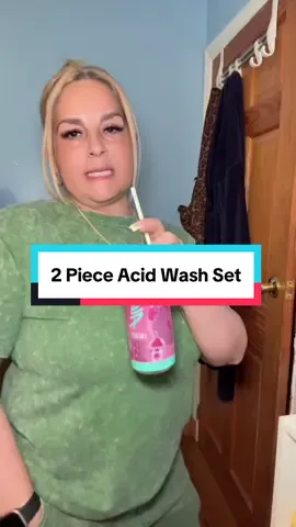 This 2-piece acid wash set is comfy, cute and perfect for summer errands, lounging, or casual streetwear looks!  #AcidWashSet #2PieceSet #MatchingSet #TikTokFashionFinds #AffordableOutfits #StreetwearStyle #LoungewearLook #TikTokStyle #OOTDInspo #ComfyAndCute #tiktokshopcreatorpicks #spotlightfinds 