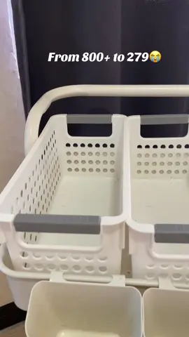 Ito yong trolley na kahit anong ilagay mo hindi sumusuko😂 #trolley #organizer #basket #affordable #fyp #fyppppppppppppppppppppppp #fypシ゚ 