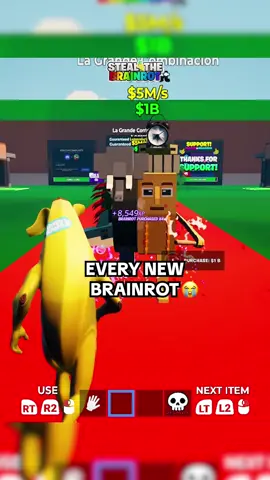 Every new brainrot 😭 #fortnite #brainrot #stealthebrainrot #gaming 