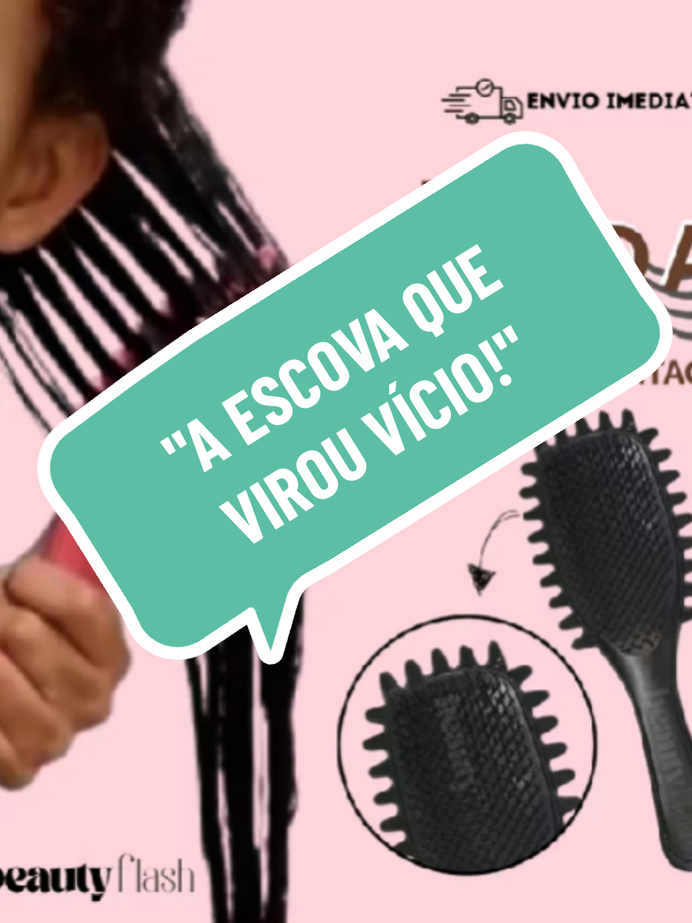 🔥 Escova Onda Finalizadora Beauty Flash Definição de Cachos e Finalização para Cabelo Cacheado Crespo De R$ 30,00 💰 *Por R$ 16,49* 😱 🛒 Compre agora 👉 https://s.shopee.com.br/BJ2L6sPIv ⚠️ Promoção sujeita à alteração de preço e estoque do site #comprinhas #tiktokviral #acheinashopee #achadinhosshopee #escova #ondascabello #belezafeminina #salaodebeleza 