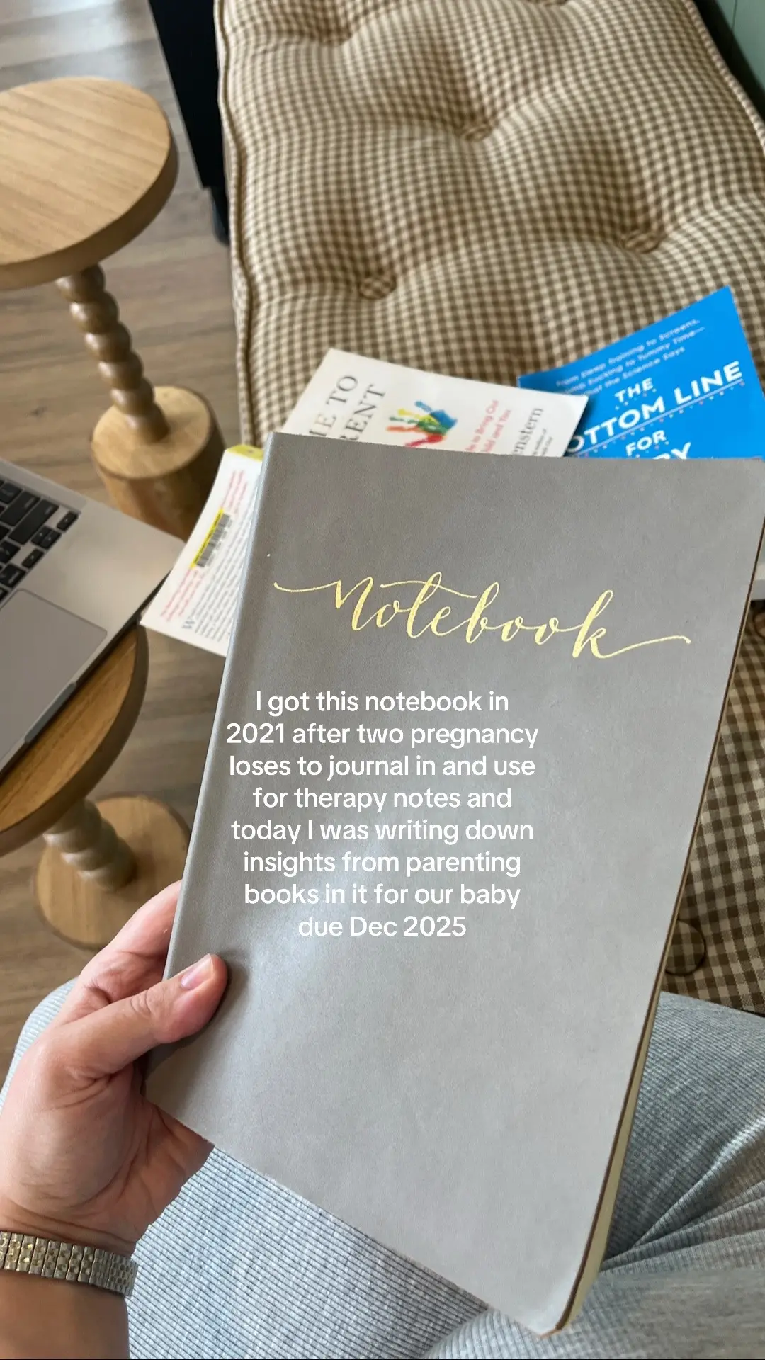 Don’t think about it too much or you’ll cry. #pregnancyloss #miscarriage #tfmr #parentingtips 
