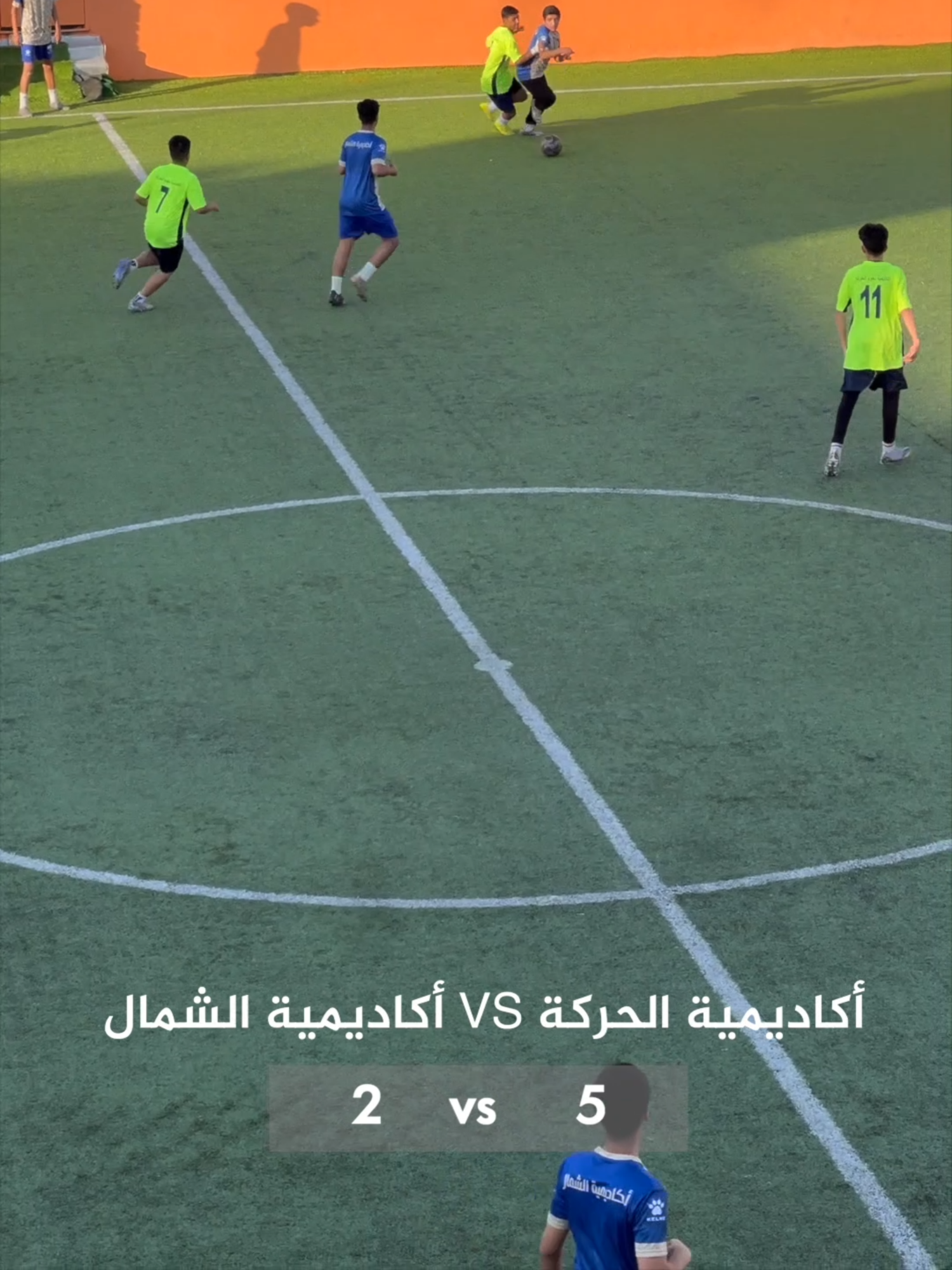 ملخص مباراة #أكاديمية_الحركة و أكاديمية الشمال #عرعر