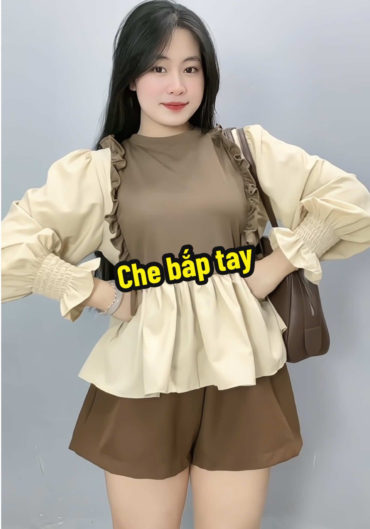 Trả lời @Hờ Hưng phối đồ cùng cô nàng chuppy#phoidoxinh#bigsize#setxinh#bigsizenu