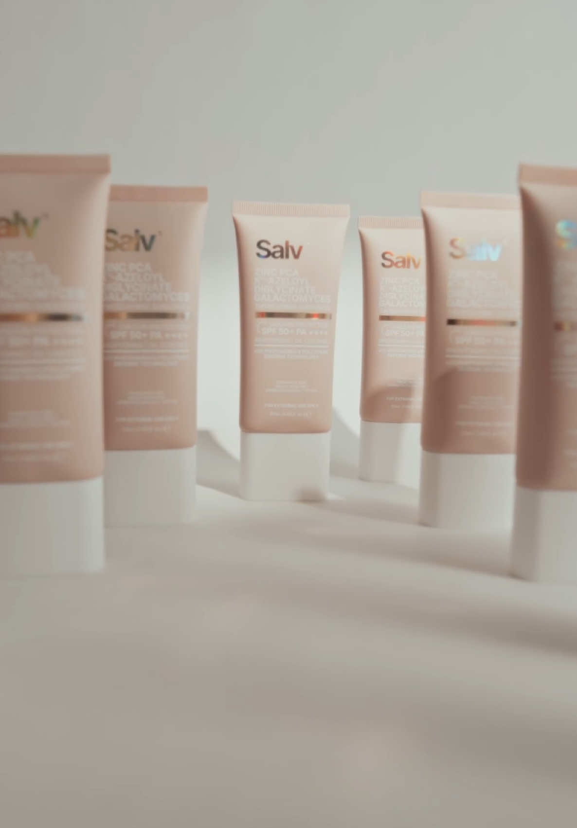 Who’s ready? 2 more days to go until our official release 🔍 Meet our new revolutionary product, The Zinc PCA, Potassium Azeloyl Diglycinate Galactomyces Tinted Hybrid Sunscreen that is specifically formulated to target oil control, brighten uneven skin tone with UVA/UVB SPF 50+ PA++++ protection that works like a serum, primer and sunscreen all in one bottle.  Want to know more? Join the skin revolution this July 26 | 11 AM for our TikTok Live launching with exclusive promos, vouchers and get first hand on this release 🔥 See you there! 🩶 #salvlaboratories #salvtintedsunscreen #fyp