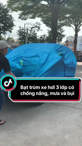 Bạt trùm xe hơi 3 lớp. #battrumxeoto #batphuxeoto #battrumxe3lop #batphuotocaocap #battrumxehoi 