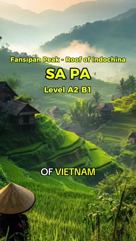 Chào mừng bạn đến với Sa Pa xinh đẹp. Cùng mình nghe và khám phá nhé. Welcome to Sa Pa 🇻🇳#podcastscript #podcasteveryday #listening #learnenglish #travel 