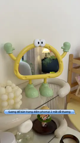 Gương để bàn trang điểm siu cute #guong #guongdecor #guongtrangdiem #TH✿ 