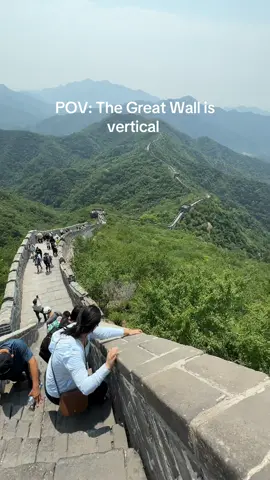 #mutianyugreatwall #greatwallofchina #beijing #relatablememes #visitchina #casstravelgram #chinatravel