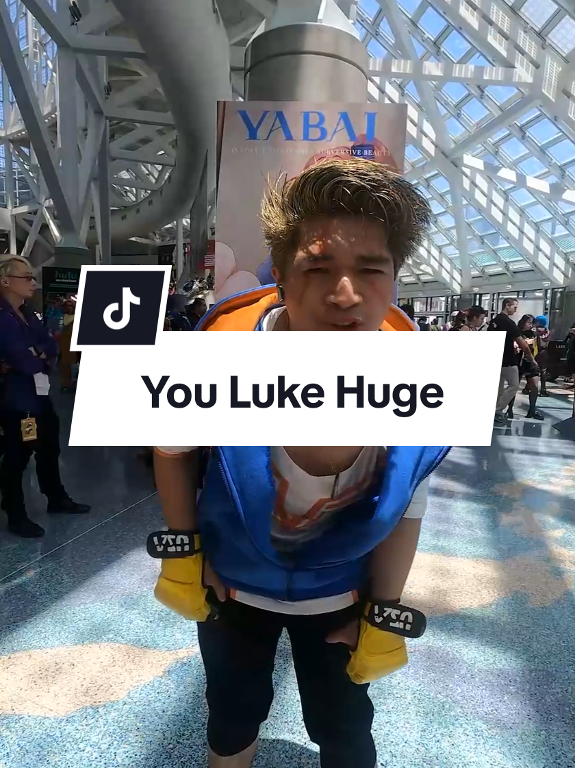 Dude, You Luke Huge #streetfighter #StreetFighter6 #capcom #fightinggames #fgc #fightinggamescommunity #pc #pcgaming #playstation #ps5 #videogames #anime #ax #ax2025 #animeexpo #animeexpo2025 #cosplay #streetfightercosplay