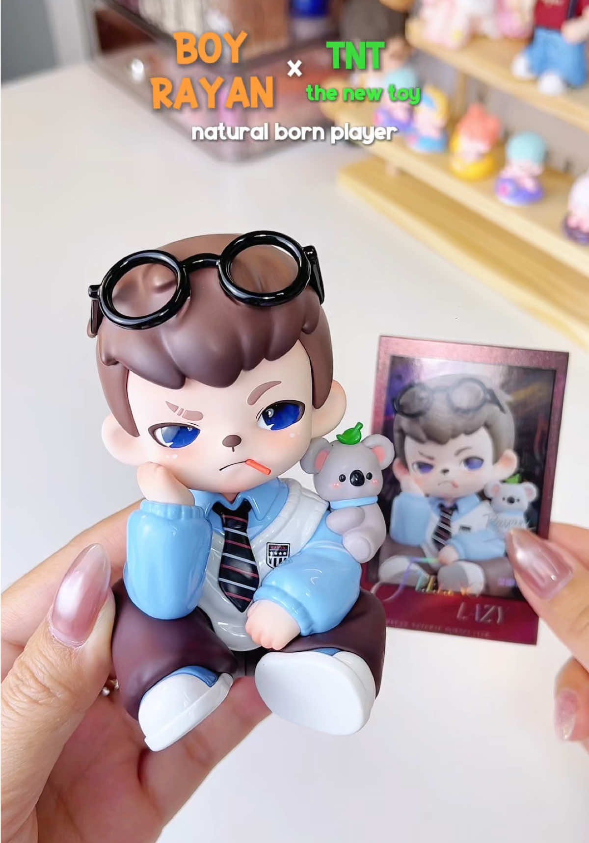 Hộp mù Boy Rayan Natural Born Player | tnt the new toy @tntspace.vnshop #blindbox #rayan #arttoys #boyrayan #unbox #tntspace #rayannaturalbornplayer #boyrayanblindbox #thaothichriviu 