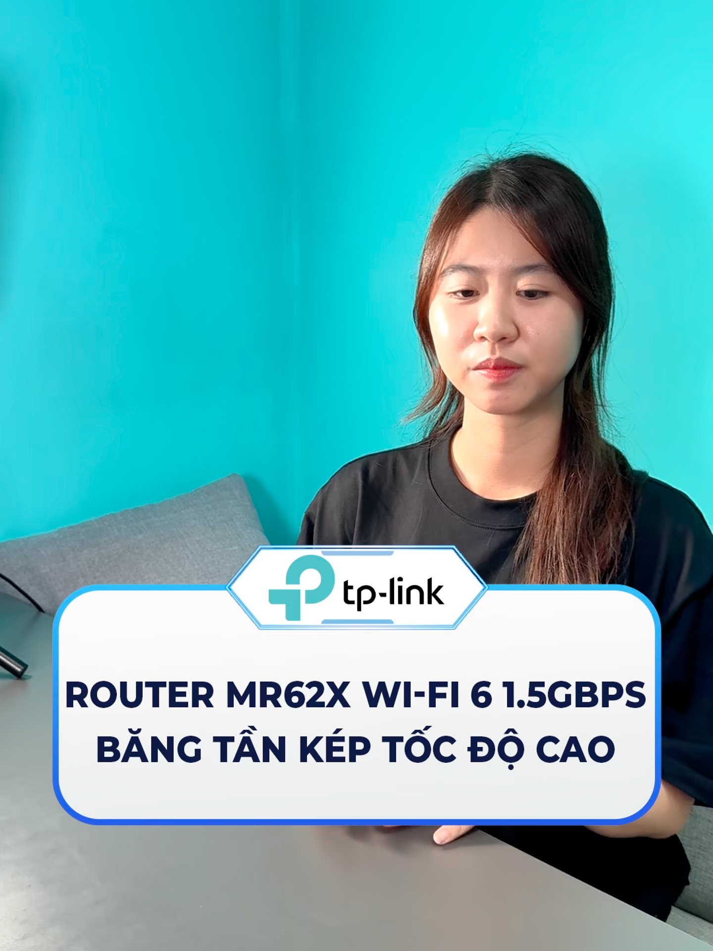 Router Wi-Fi MR62X – Chuẩn Wi-Fi 6, hiệu năng ổn định, giá hợp lý! Lý tưởng cho gia đình nhỏ hoặc căn hộ 🏠 #TPLink #Mercusys #MR62X #WiFi6 #TechTok #ReviewCongNghe #techtoktips