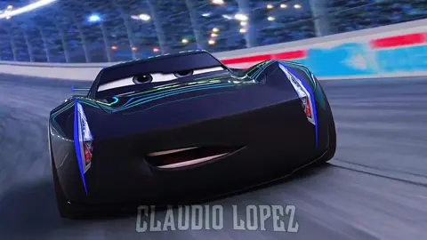Cruz se acerca a Jackson Storm 🏎️#jacksonstorm #mcqueen #cars3 #ego #Edit #yp 