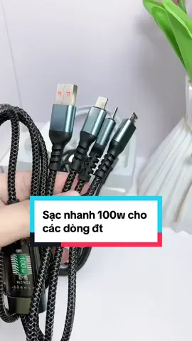 Sạc vừa nhanh vừa không lo nóng máy#thucucsandeal #dienthoai #capsacnhanh100w #capsac3dau  @Thu Cúc săn deal  @Thu Cúc săn deal  @Thu Cúc săn deal 