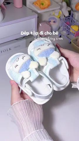 Dép tập đi cho bé iu xinh, thoáng mát 🌸 #deptapdichobe #deptapdi #deptapdichongtruotchobe #depsandaltapdichobe #deptapdichobeyeu 