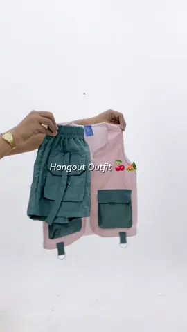Ready for a fun day out! 💖 Mix & match nylon two tone vest + nylon skort from Podkids, comfy and cute for every little adventure 👧🎀✨🛼 #PodkidsStyle #LittleExplorer #CuteAndComfy #girlsoutfit 