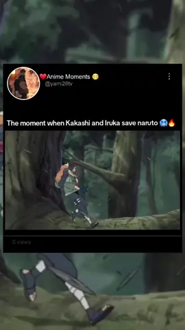 Kakashi saving naruto and Iruka😈🔥 #naruto #kakashi #iruka #anime #animetiktok #animemoments #animetiktok 