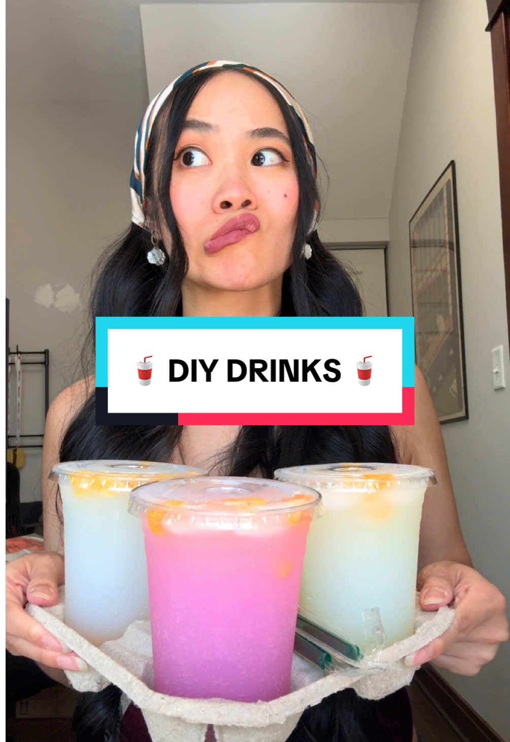 🤗 Let me make you a drink!!🥤🥤🥤@Alani Nutrition @ClearlyCanadian #diydrinks #makeitathome #alani #clearlycanadian #drinkrecipe #asmr #DIY #summerdrink  