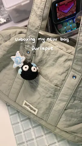 xinh iu lắm lun 🍵  #unboxing #mynewbag #newbagcheck #durlapue #tuixach 