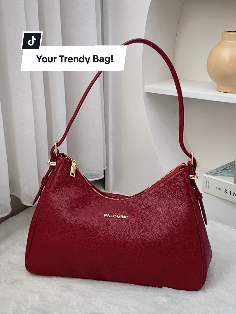 Lorani Handbag. Your plus-one to every fun plan. Chic, sleek, and totally you. Pilihan warna & siluet hobo yang trendy bikin hangout makin seru! #Selasabergaya #palomino #palominobag #tasmewah #aestheticbags #outfitideas #elegantbags #ootdfashion #fashion #fypage #fypシ゚viral #fyp #fypシ #OOTD 