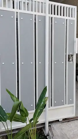 udah ngincer banget pagar model ini dari dulu 😍 #pagar #pagarlisplang #pagarminimalis #rumahminimalis 