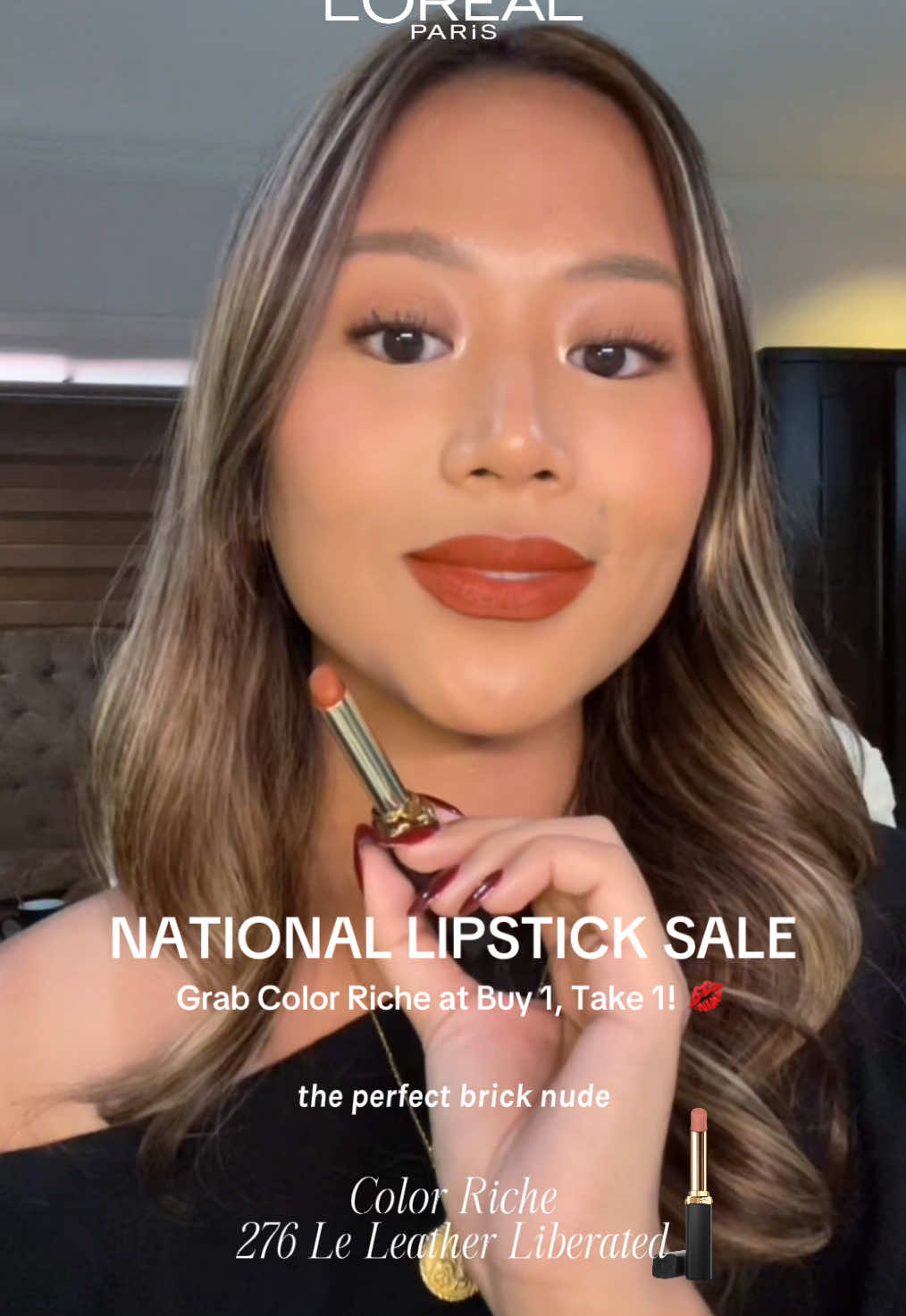 It’s finally NATIONAL LIPSTICK SALE! 💋📣 Grab Color Riche Slims at Buy 1 Take 1! #ColorRicheComeback #MatteThatIsNeverFlat #LOrealPH 