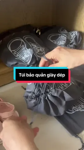 Túi bảo quản giày dép tiện lợi#tuidunggiaydep #tuidunggiaydepdulich #conang_92 #xuhuong #viral 