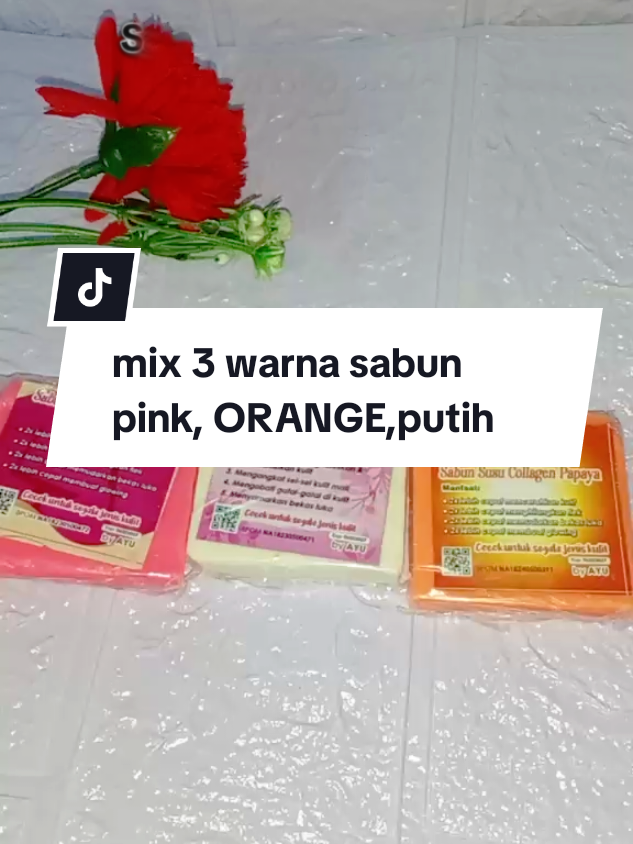 #sabunsusucollagen #mix3warna #utkwajah #sabunpemutih #sabunviral 