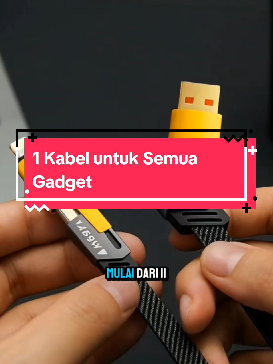 Cas Cepat, Anti Ribet #KabelChargerCepat  #KabelDataMultiFungsi  #Charger65W  #KabelUSBTypeC  #AksesorisHpPraktis 