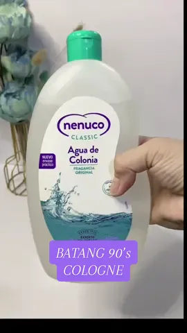 #creatorsearchinsights Nenuco Classic agua de colognia.  This cologne brings so much memory of my childhood. Ang sarap lang balikan diba. #cologne #nenucoaguadecolonia #batang90s #highschoollife #perfumememories 