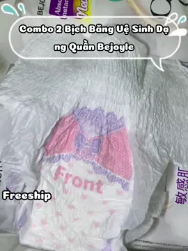 Combo 2 bịch (40 miếng) Băng Vệ Sinh Dạng Quần Bejoyle nhập khẩu , chống tràn 360°, thoáng khí  #bangvesinh #bangvesinhdangquan #bejoyle 