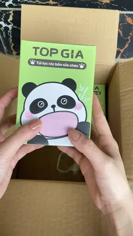 Hộp 100 túi lọc rác bồn rửa chén topgia chỉ 25k#tuilocracbonruachen #review #xuhuong 