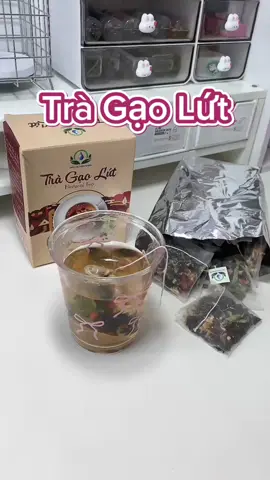 Trà gạo lứt mát gan đẹp dáng #viralvideo #xuhuong #tragaolut #depdangdepda 
