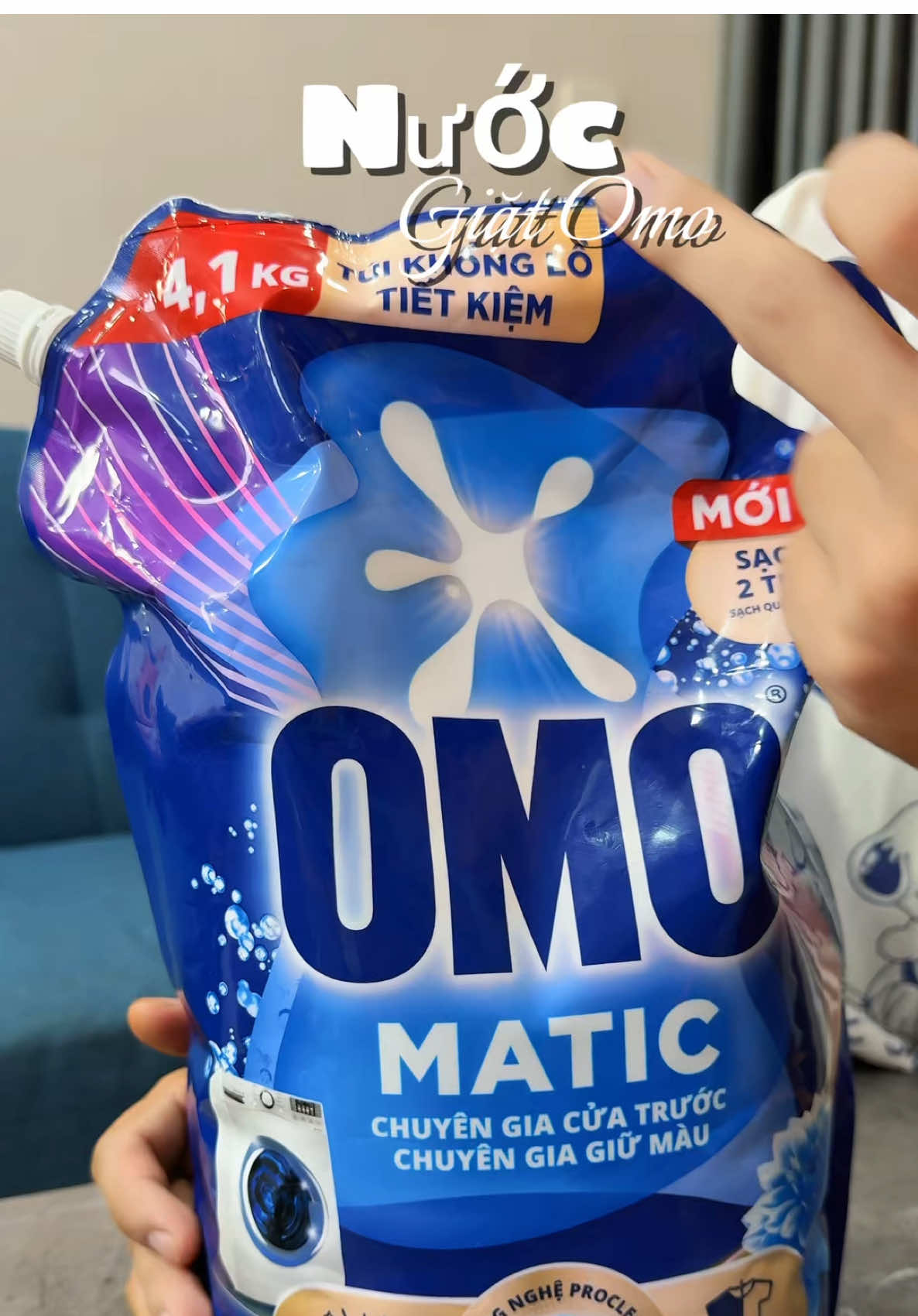 Dang quen sử dụng thì mua ngay các bác ơi #haohomhinh #omo 